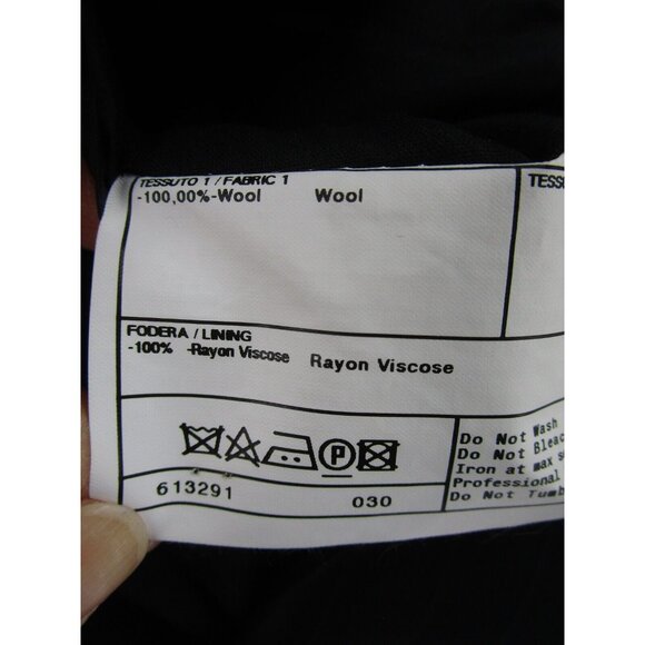 Armani Collezioni Blazer 42 Long Wool Sports Coat Pinstripe Jacket - Picture 12 of 14